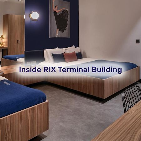 Kepler Club Riga Airport Hotel - Landside Public Area Ieki エクステリア 写真